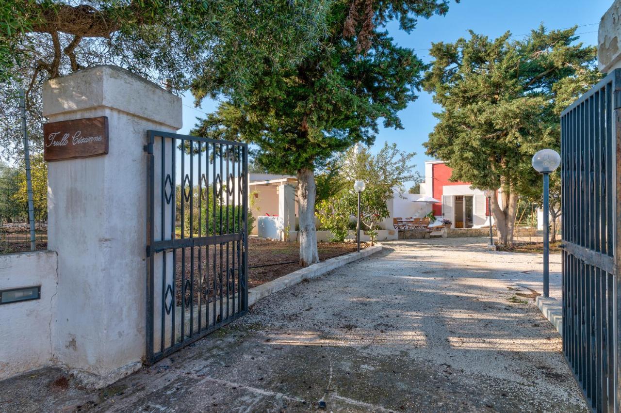 הוילה צ'לייה מספיקה Trullo Cezanne Sustainable And Peaceful מראה חיצוני תמונה